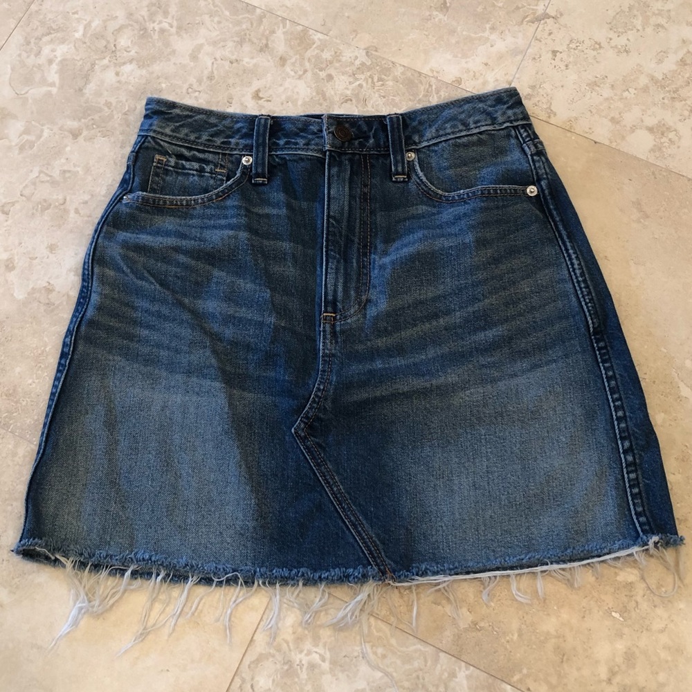 Abercrombie jean skirt